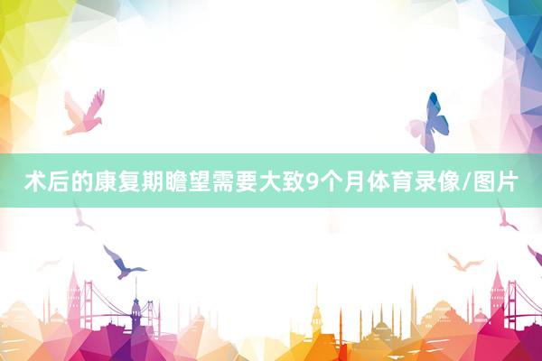 术后的康复期瞻望需要大致9个月体育录像/图片
