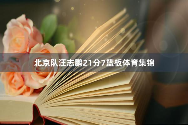北京队汪志鹏21分7篮板体育集锦