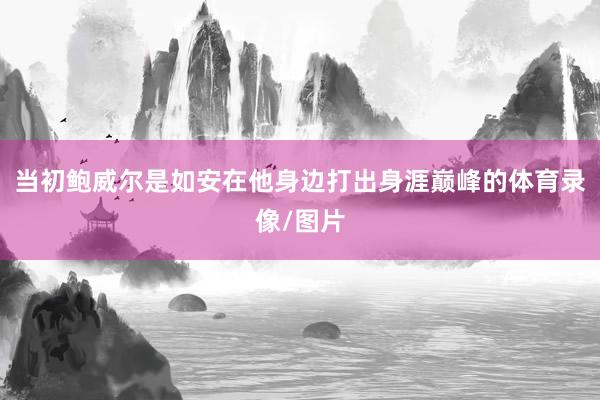 当初鲍威尔是如安在他身边打出身涯巅峰的体育录像/图片