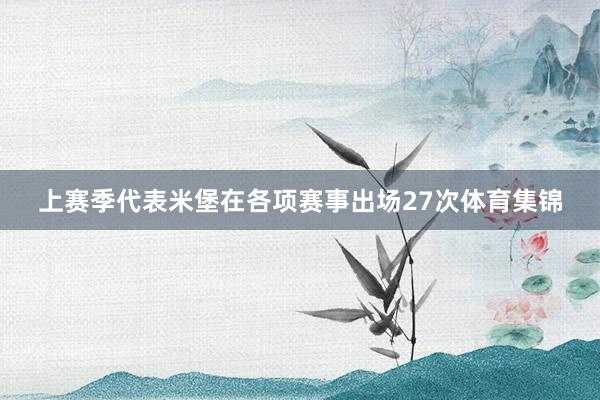 上赛季代表米堡在各项赛事出场27次体育集锦