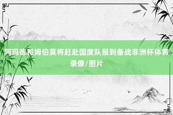 阿玛德和姆伯莫将赶赴国度队报到备战非洲杯体育录像/图片