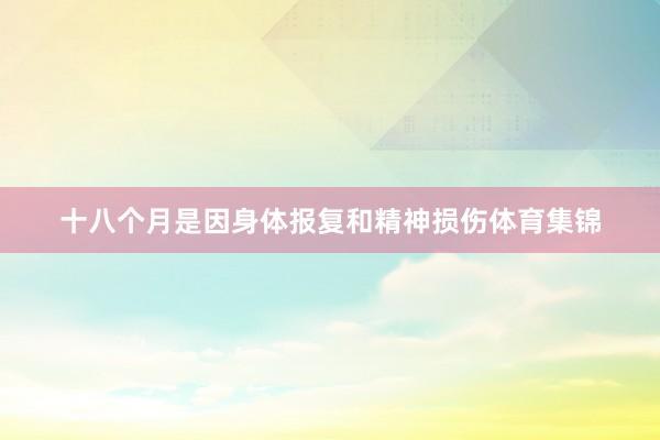 十八个月是因身体报复和精神损伤体育集锦