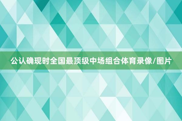 公认确现时全国最顶级中场组合体育录像/图片